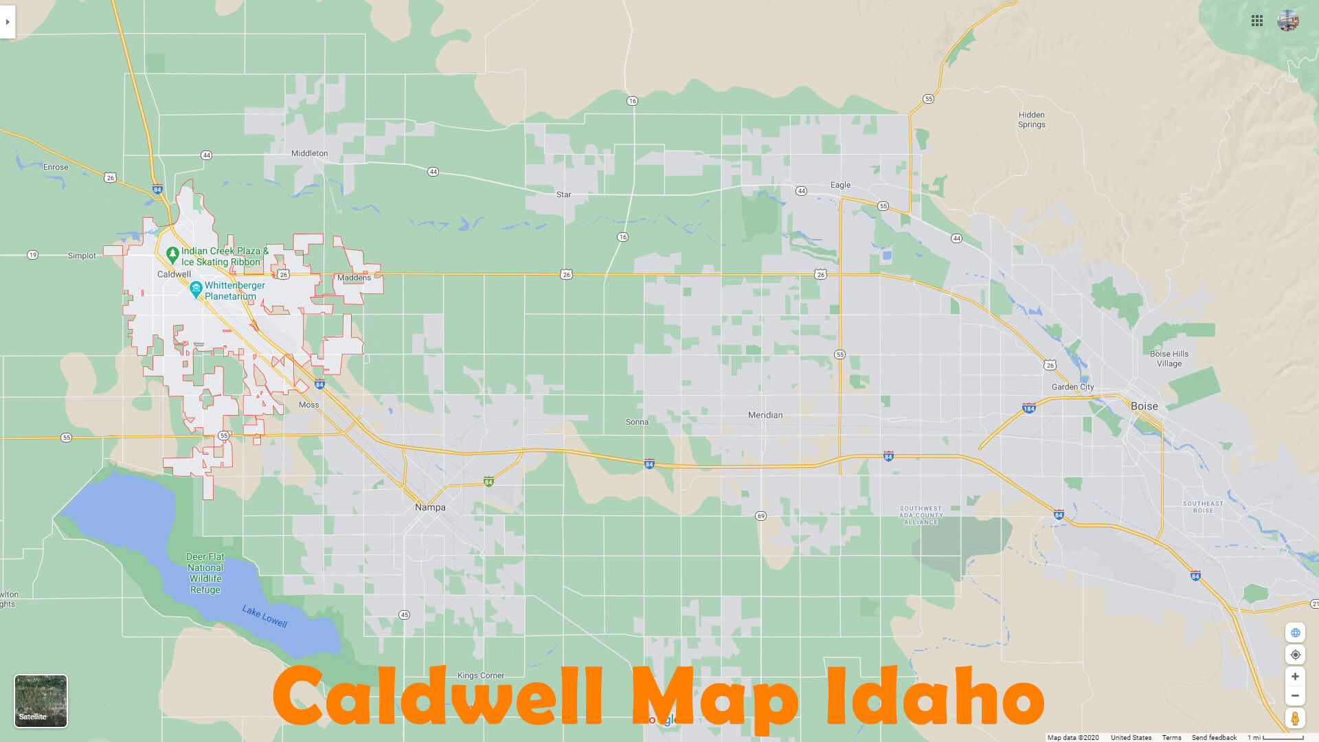 Caldwell idaho Plan, Idaho