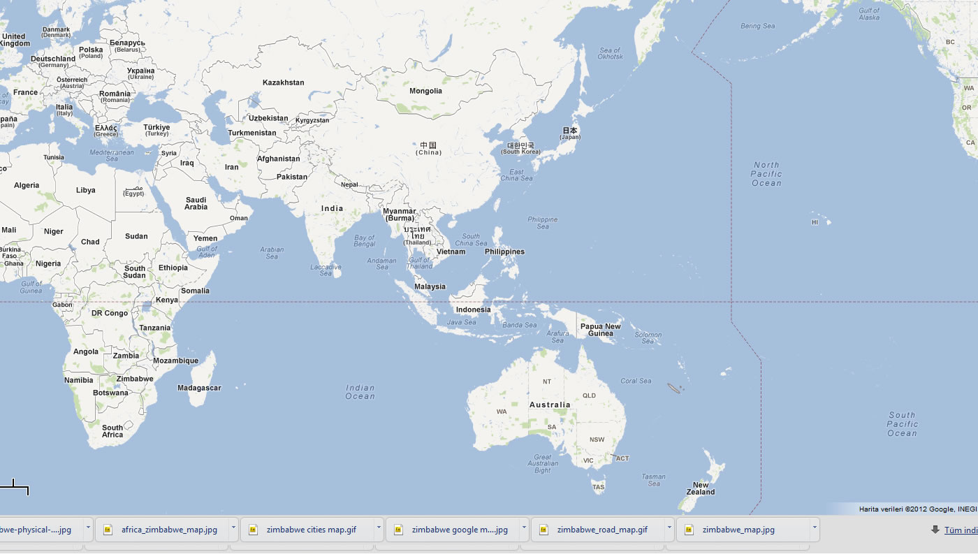 Nouvelle Caledonie Carte